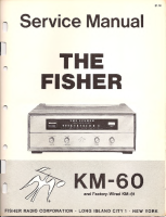Fisher KM-60 - Service Manual 
